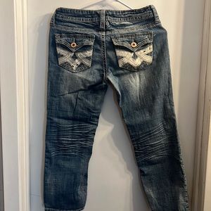 Hydraulic Jean capris size 4
